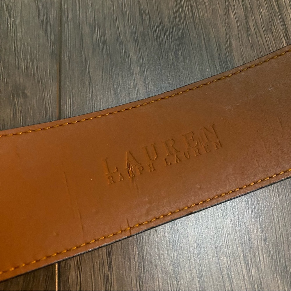 Lauren Ralph Lauren Oval Buckle Belt - Picture 3 of 8